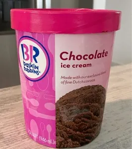 BASKIN ROBBINS Chocolate ice cream