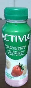 ACTIVIA STRAWBERRY BANANA PROBIOTIC DRINK