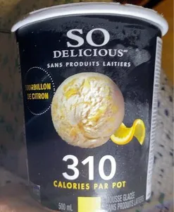 Lemon Swirl, Non-Dairy Frozen Mousse