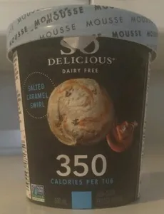 Salted Caramel Swirl Non-Dairy Frozen Mousse