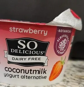 Strawberry with botanical elderberry