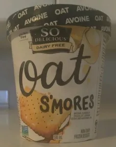 Oatmilk Non-Dairy Frozen Dessert, S'mores