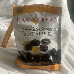 Chocolate covered pinapple