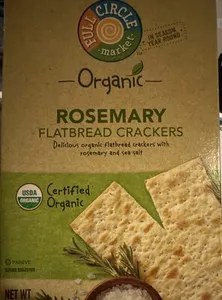 Rosemary flatbread crackers