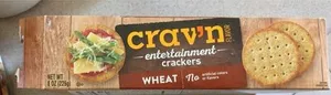 Wheat entertainment crackers