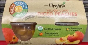 Yellow Cling diced peaches