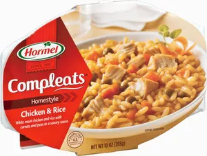 Hormel compleats chicken rice
