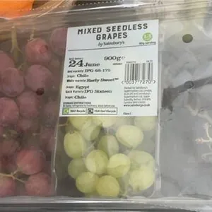 Mixed seedless Grapes