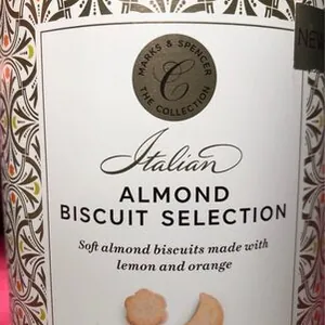 Almond biscuit selection