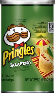 Jalapeno potato crisps