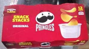 Snack stacks original potato crisps