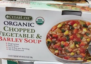 CedarLane Organic Chopped Vegetable and Barley Soup
