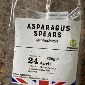 Asparagus spears
