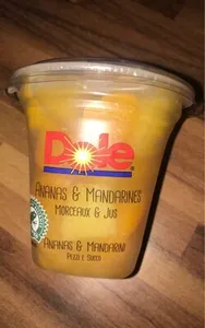 ananas et mandarines morceau et jus