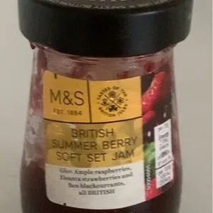 British Summer Berry Soft Set Jam