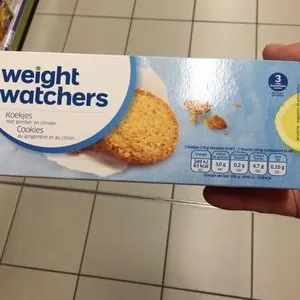 Weight Watchers Cookies Citron Gingembre