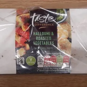 Sainsburys Taste the Difference - Halloumi & Roasted Vegetables Tortilla Wrap