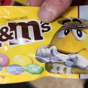 M and ms peanut front counter