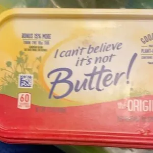 I cant believe it’s not butter