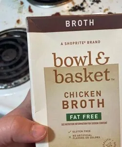Fat free chicken broth