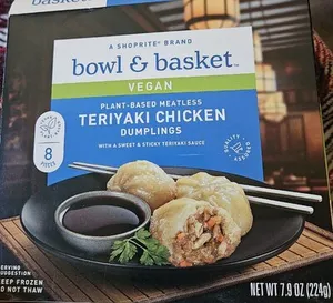 Plant Based Teriyaki Chicken Dumplings