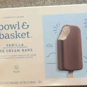 Vanilla Ice Cream Bars