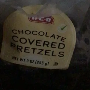 Chocolate covered pretzels