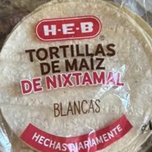 Tortillas de Maíz de Nixtamal Blancas