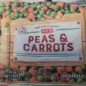 Peas and carrots