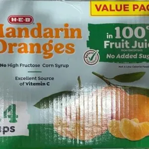 Mandarin oranges