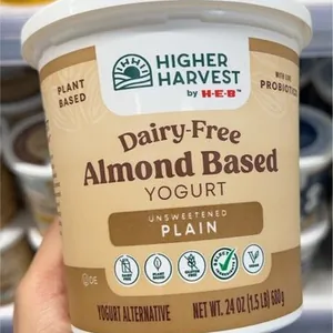 Almond based yogurt
