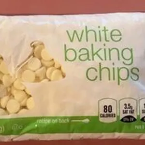 White baking chips