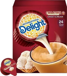 Singleserve coffee creamers