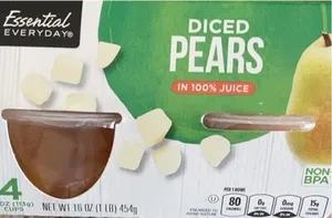 Diced Pears
