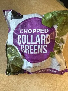 Chopped collard greens