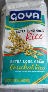 Arroz grano extra largo