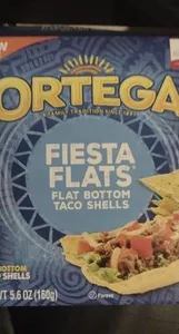 Fiesta flats flat bottom taco shells