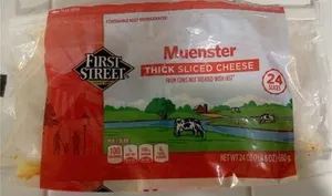 First street sliced muenster cheese