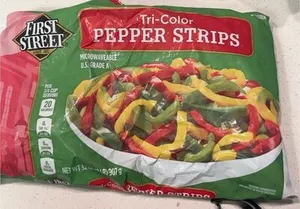 First street tri color pepper strips