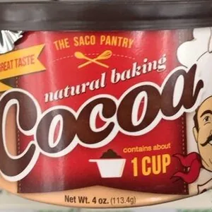 The saco pantry natural baking cocoa