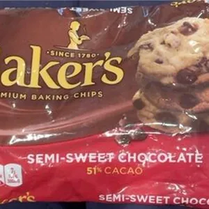 Premium baking chips