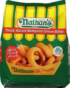 Nathan's battered onion rings thick sliced