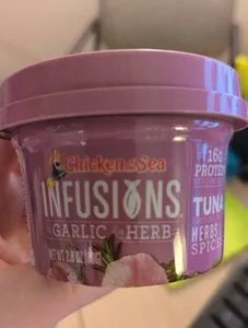 Chicken of the sea infusions garlic and herb