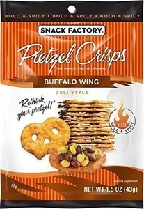 Pretzel crisps