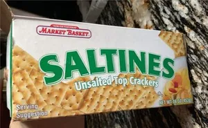 Unsalted saltines