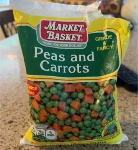 Peas and carrots