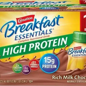 Chocolate high protein complete nutritional drink