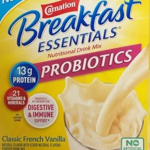 Breakfast essentials nutritional drink mix