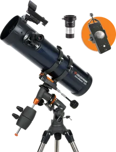 Celestron - Astromaster Reflector 130EQ with phoneadapter and T2-Barlow
