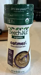 Beech nut whole grain baby cereal